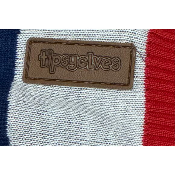 NWT Tipsy Elves Men’s Small Fake Trees Ugly Christmas Sweater Donald Trump - Picture 5 of 9